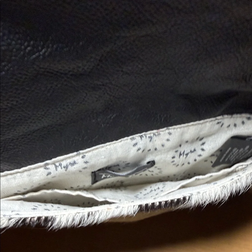 MYRA Bag Crossbody Leather Cowhide Purse Clutch $35 - Picture 2 of 8